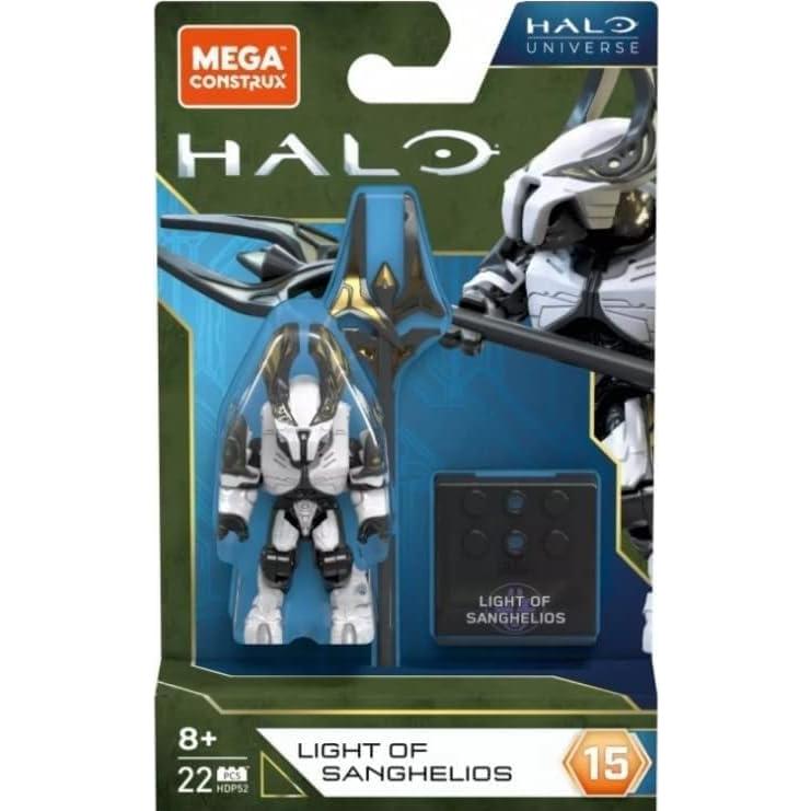Conjunto 5 Figuras Mega Construx Halo Heroes Serie 15