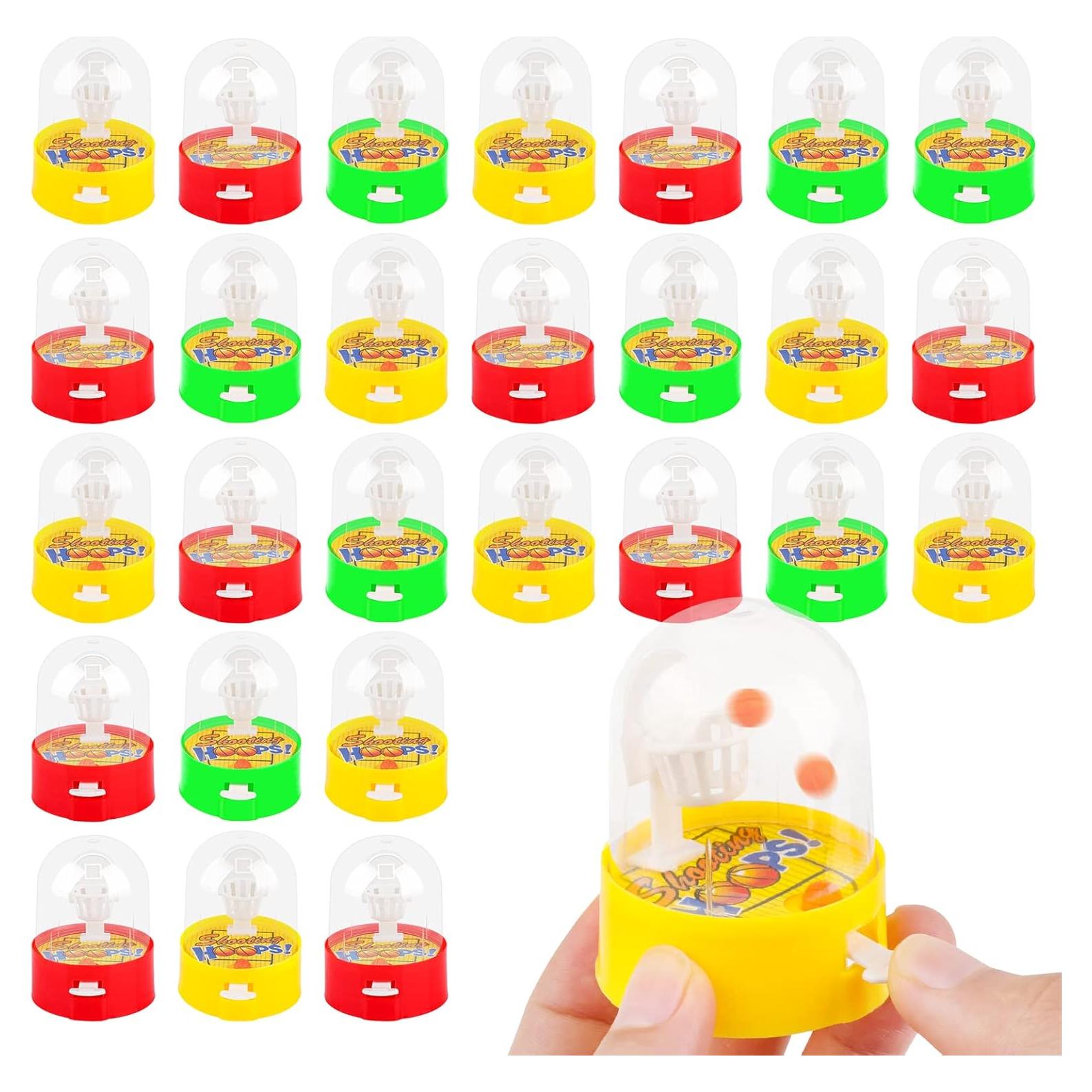 Mini Juegos de Baloncesto 28pcs Waenerec para Niños 6x4.4cm