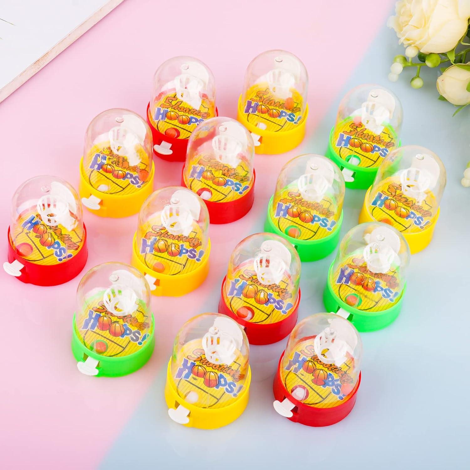 Mini Juegos de Baloncesto 28pcs Waenerec para Niños 6x4.4cm