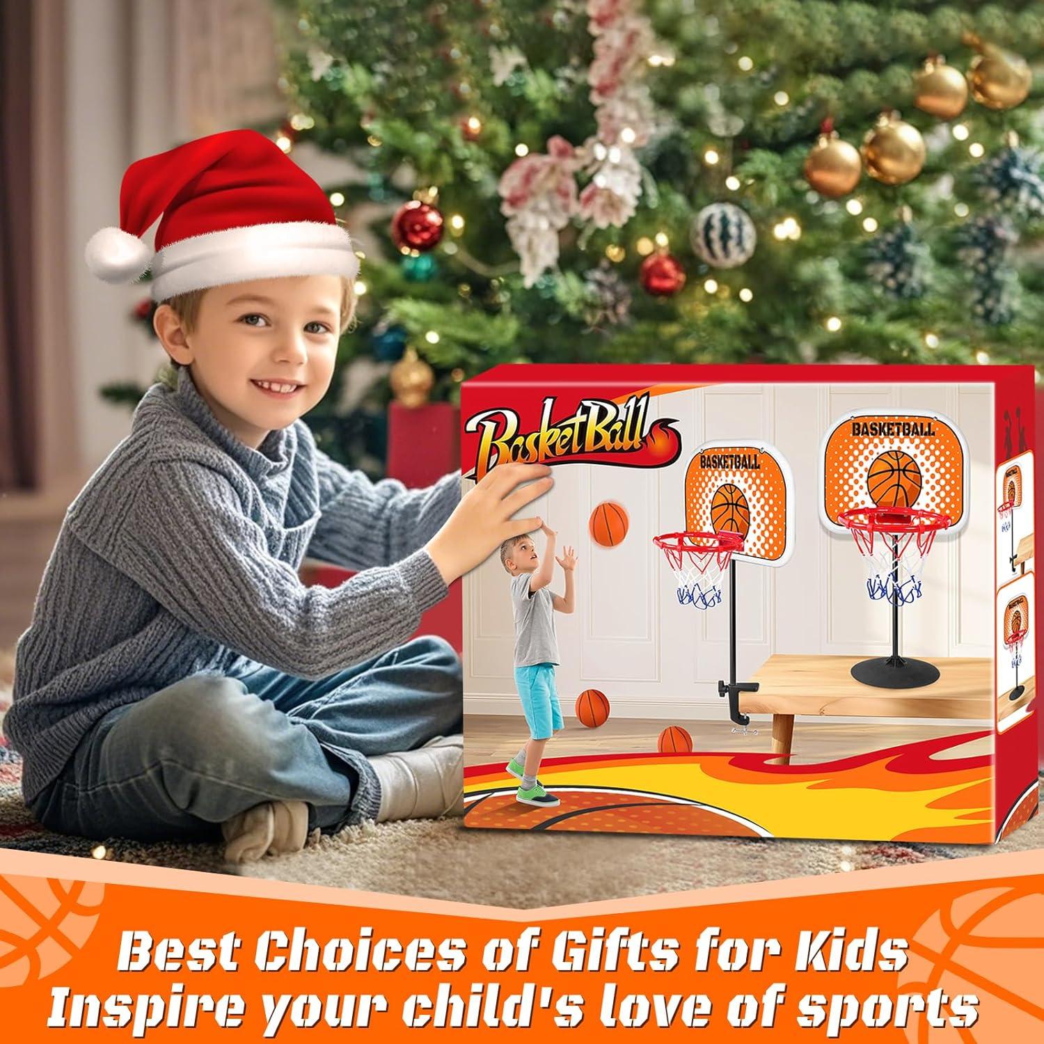 Aro de Baloncesto Mini NZQXJXZ 22.86 cm con 2 Pelotas