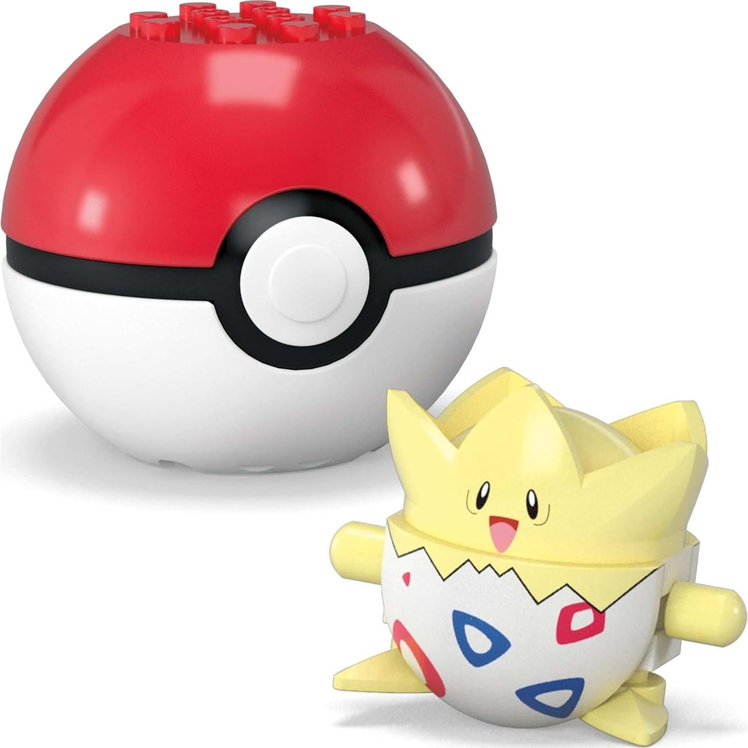Figura de Acción MEGA Pokémon Togepi y Piplup con 41 Piezas
