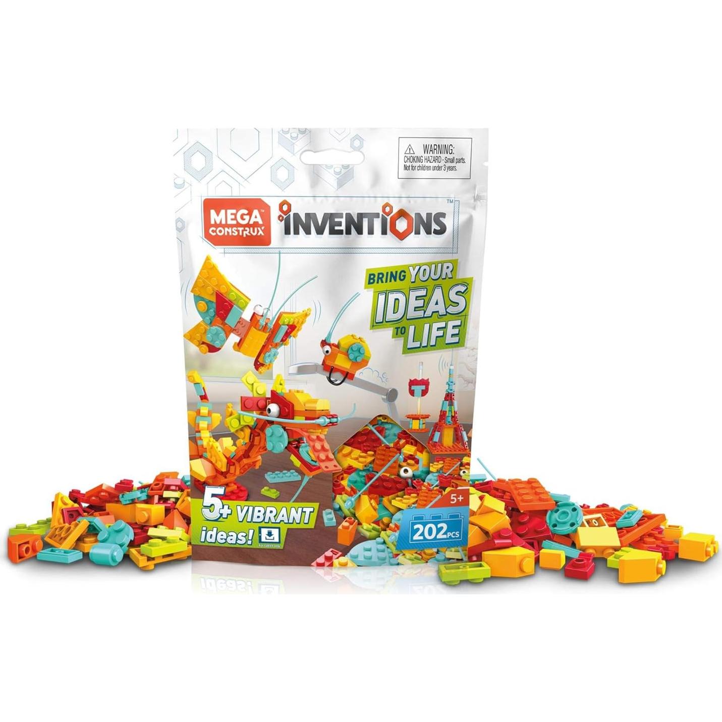 Set de Construcción Mega Construx Inventions 200 Ladrillos