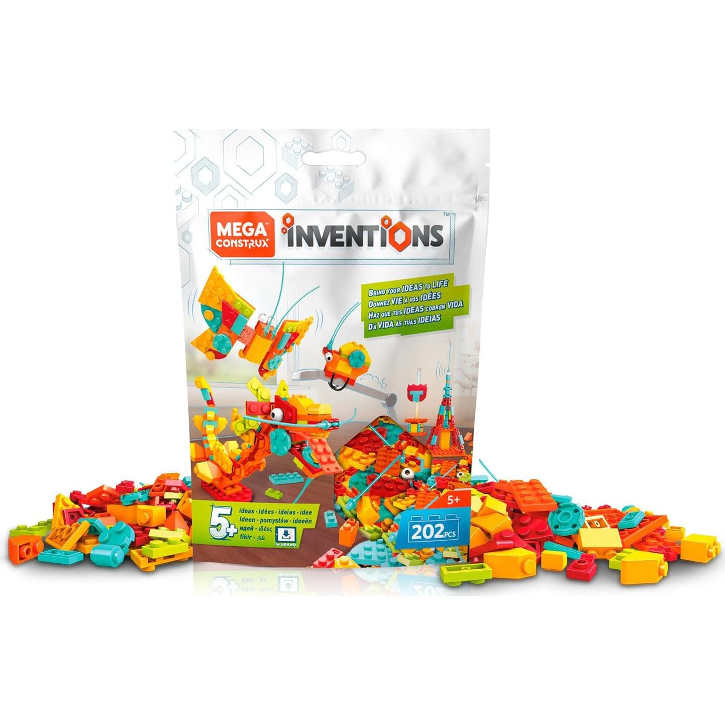 Set de Construcción Mega Construx Inventions 200 Ladrillos