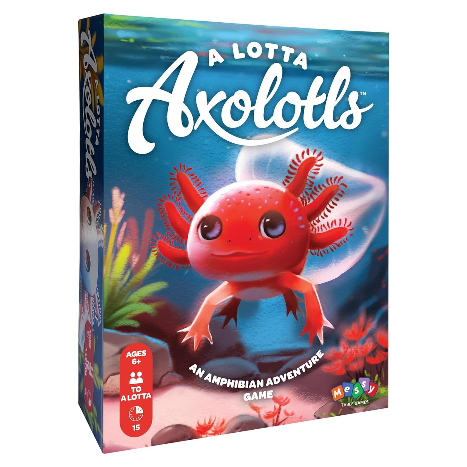 Juego de cartas Un Montón de Axolotls - Messy Table - 6 años+