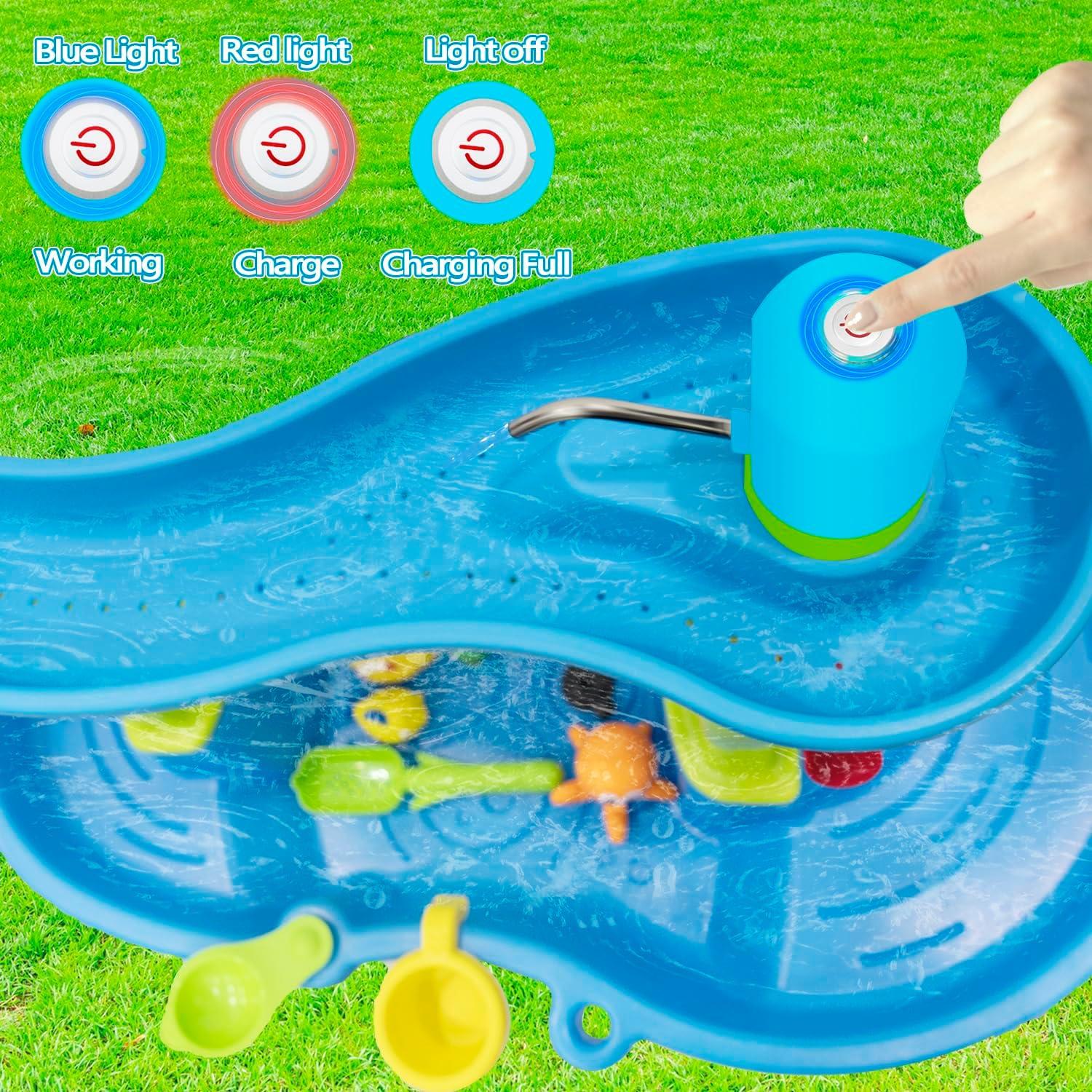 Bomba de Mesa de Agua Intoypad Azul 2500mAh 3 Horas Diversión