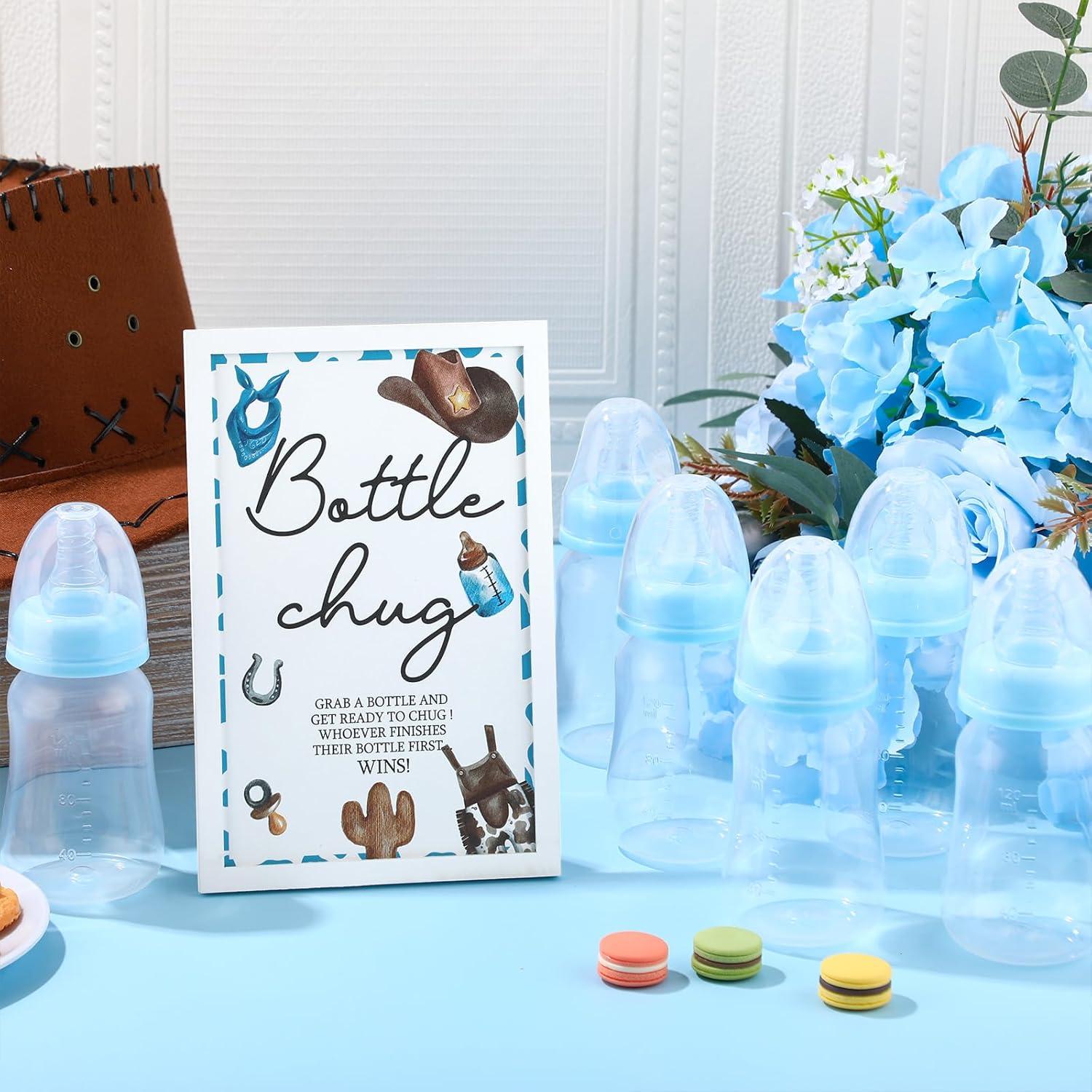 Juego de Chug de Botellas Roowest para Baby Shower 19 Pcs