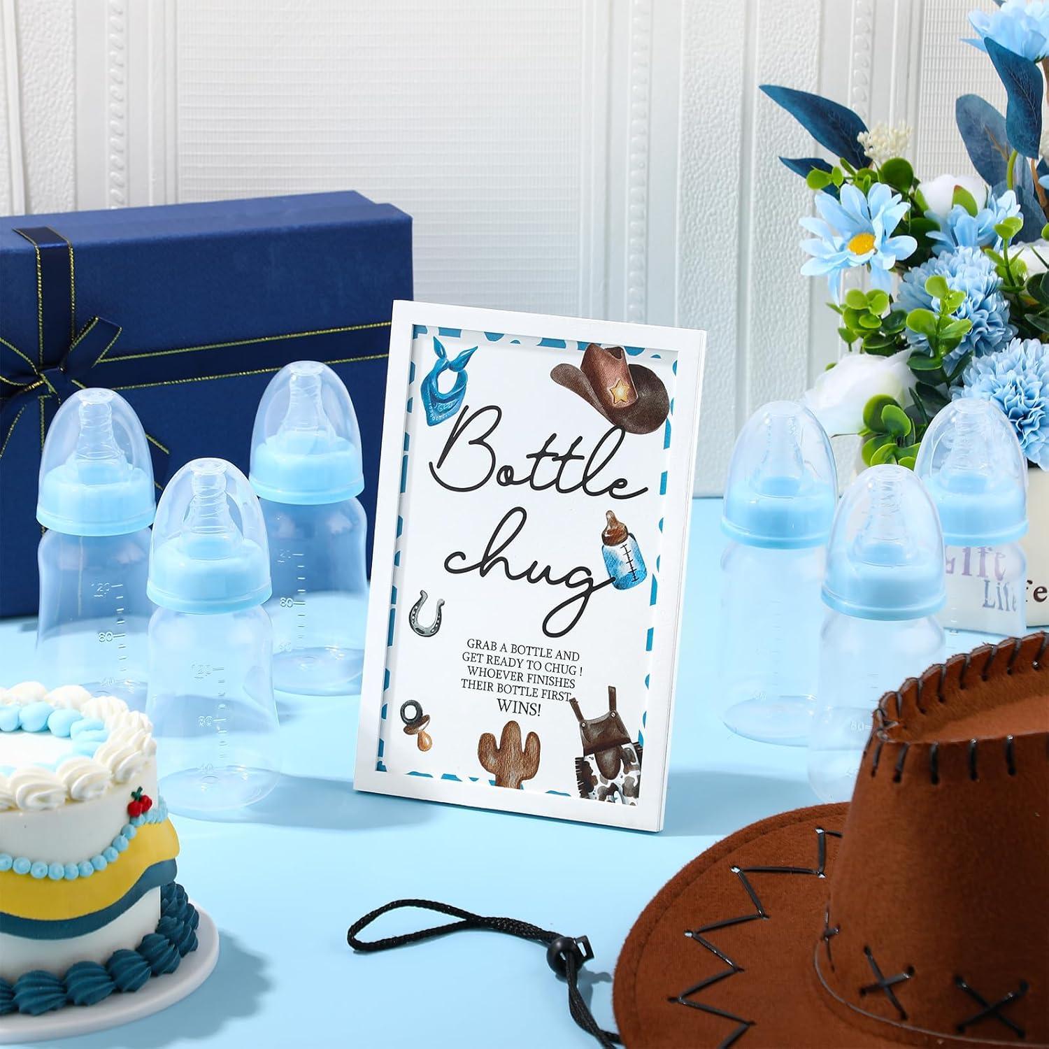 Juego de Chug de Botellas Roowest para Baby Shower 19 Pcs