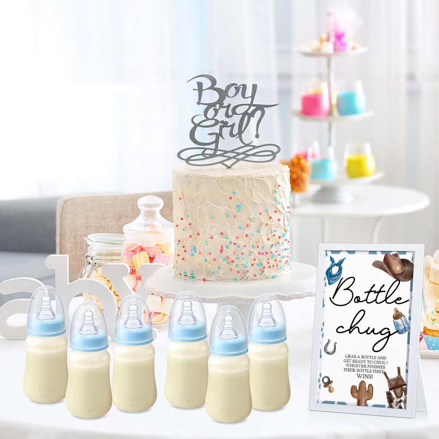 Juego de Chug de Botellas Roowest para Baby Shower 19 Pcs