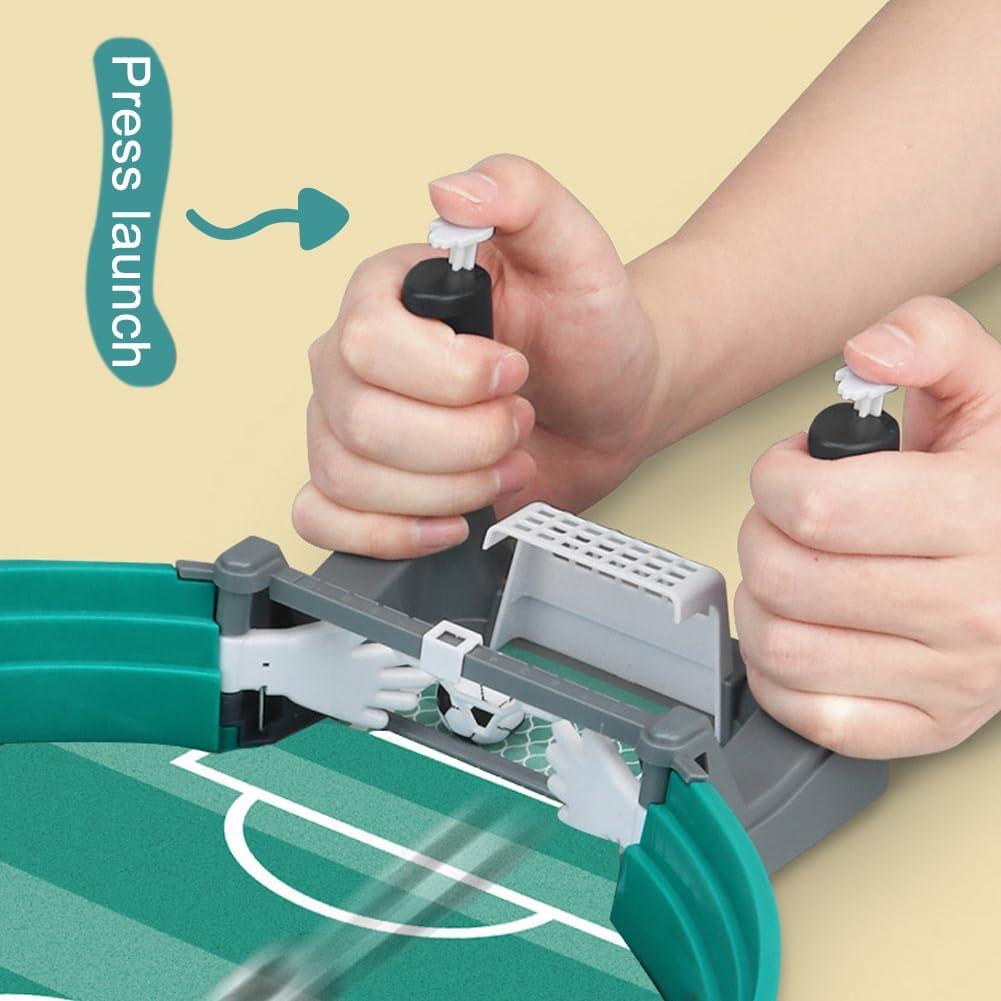 Futbolín de Mesa Balana Mini Verde para 2 Jugadores