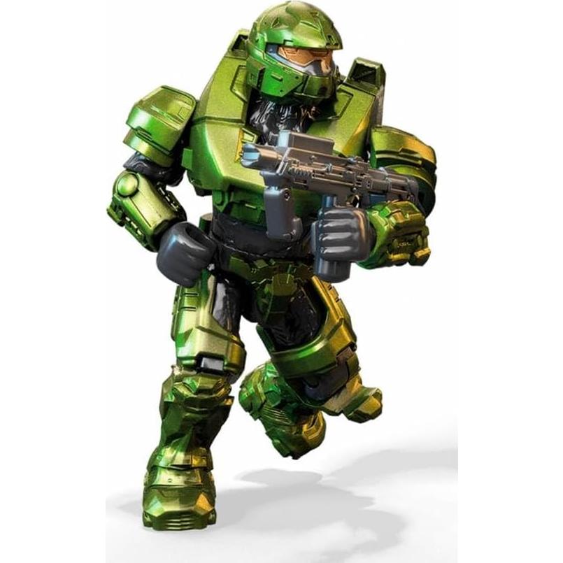 Mega Construx Halo Armario de Armadura Verde 12,7x2,87cm