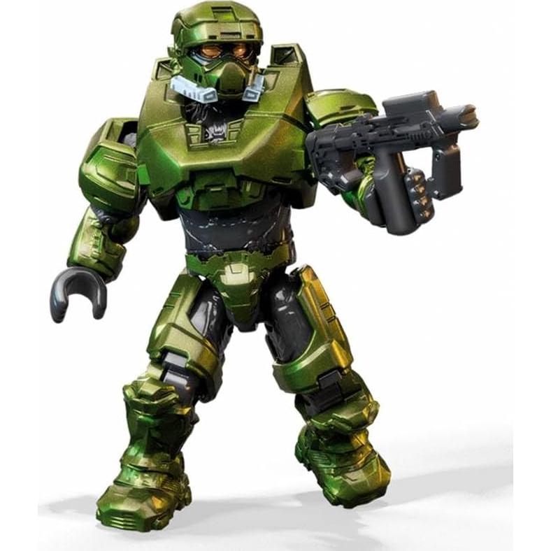 Mega Construx Halo Armario de Armadura Verde 12,7x2,87cm