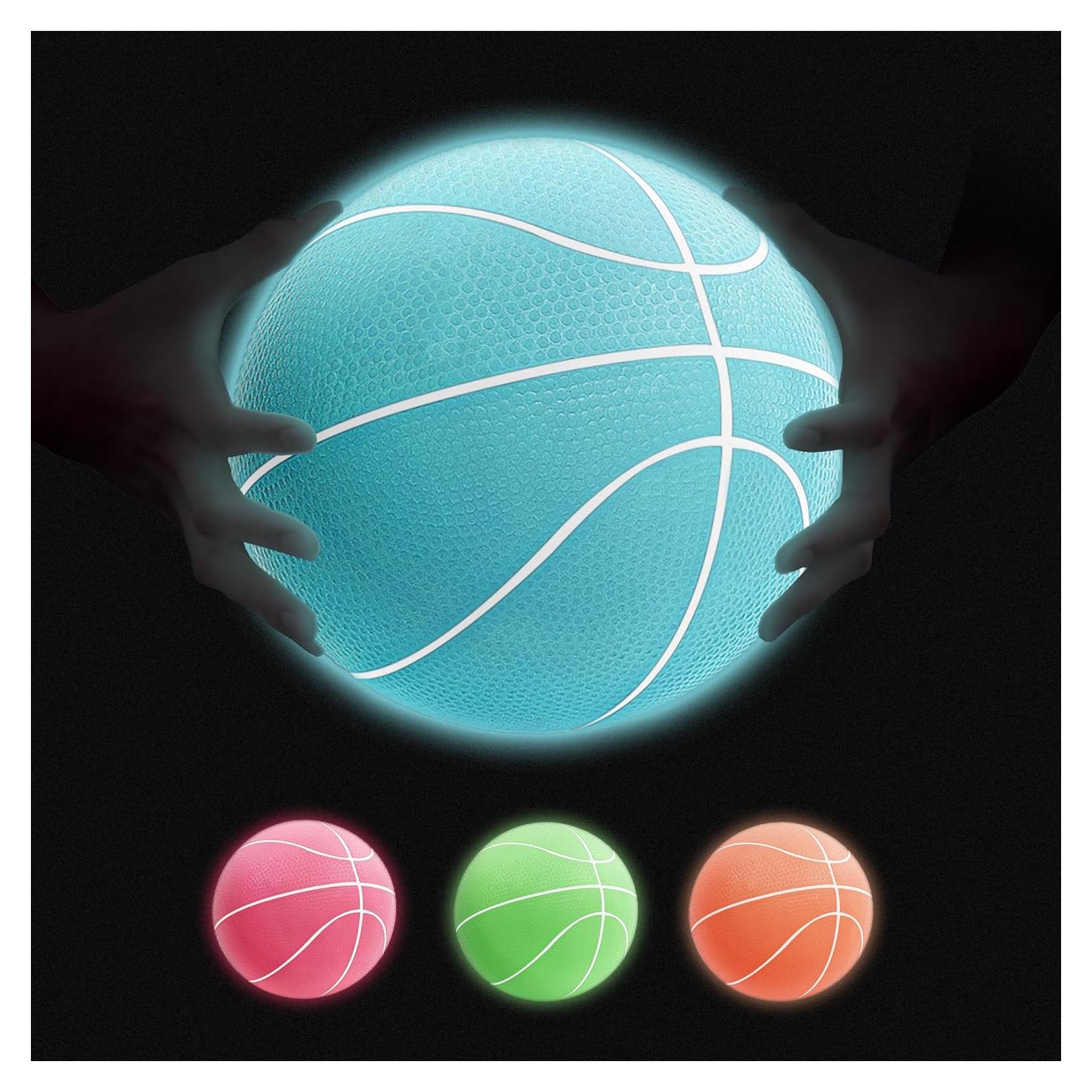 Mini Balón de Baloncesto Brillante Fastes - 6" (15.24 cm) - Paquete de 4