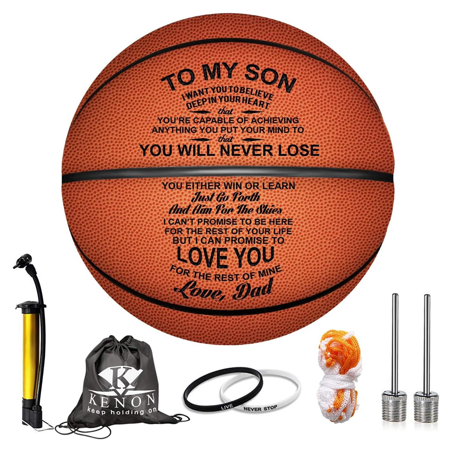 Balón de Baloncesto Kenon 29.5" Personalizado para Interiores/Exteriores