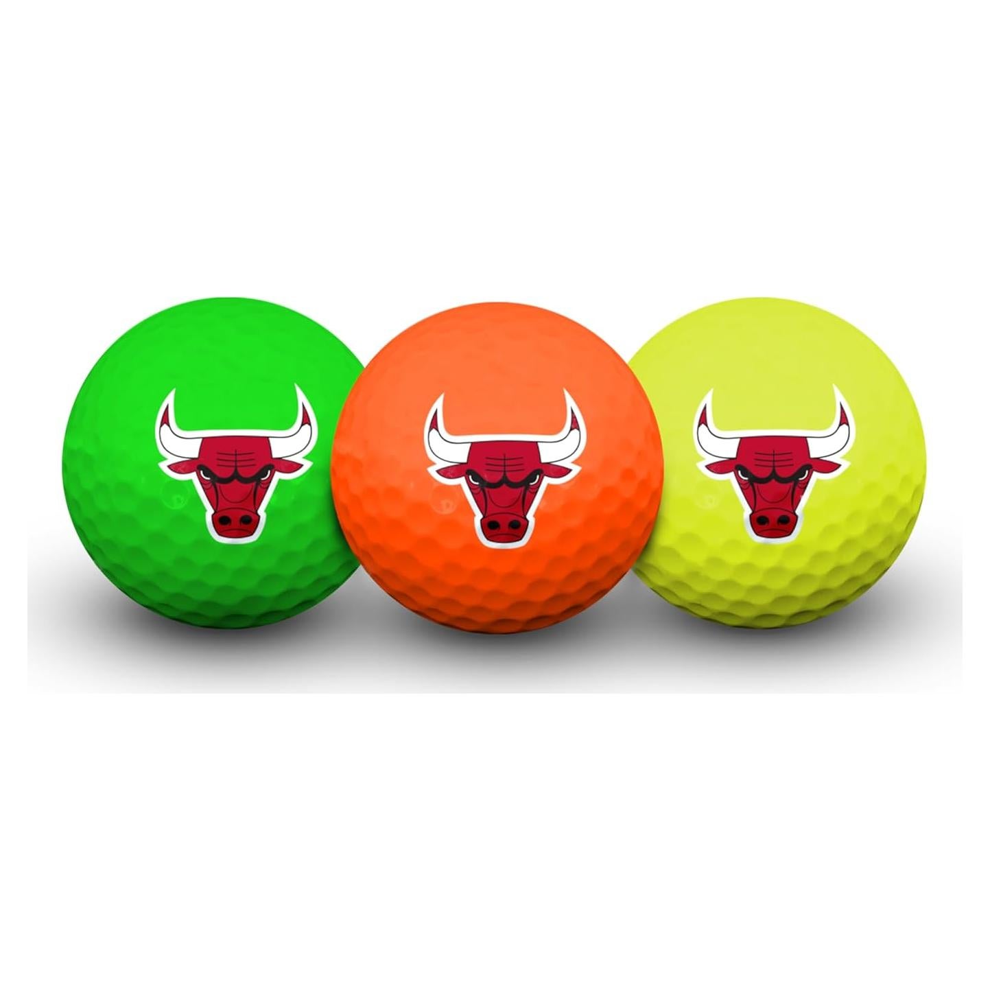 Paquete de 3 Pelotas de Golf Team Effort NBA Chicago Bulls
