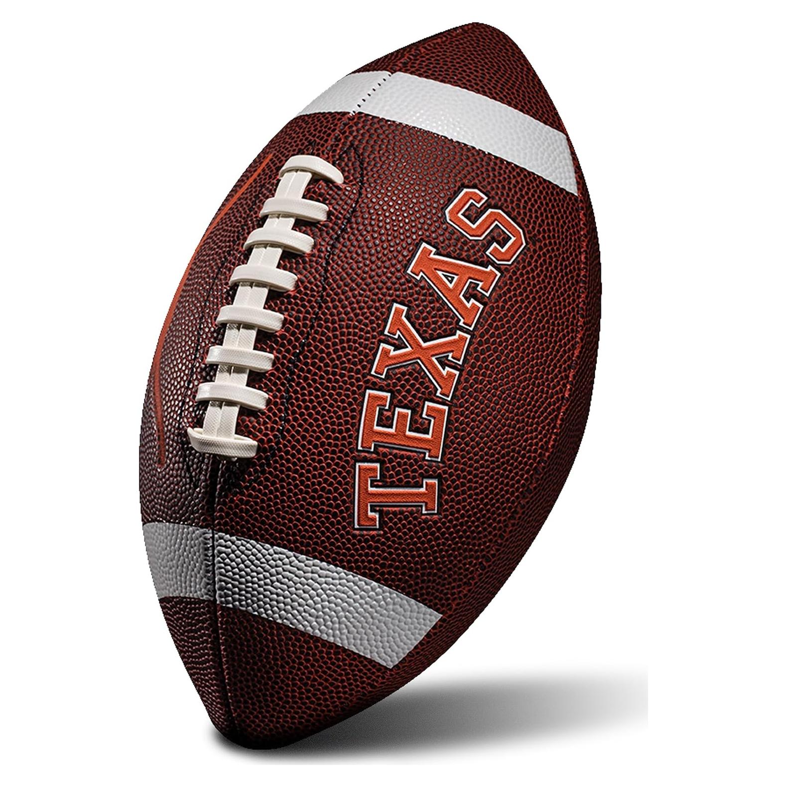 Balón de Fútbol Juvenil NCAA Franklin Sports Texas Longhorns
