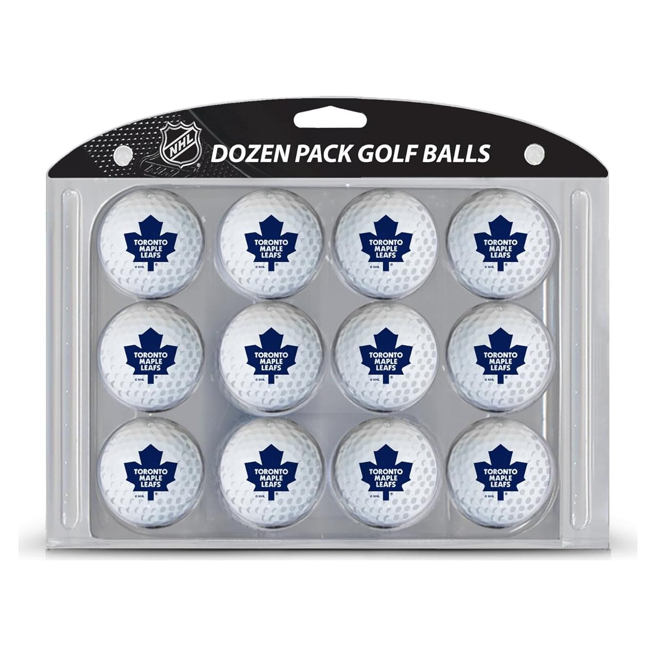 Pelotas de Golf Team Golf NHL Toronto Maple Leafs - Paquete de 12