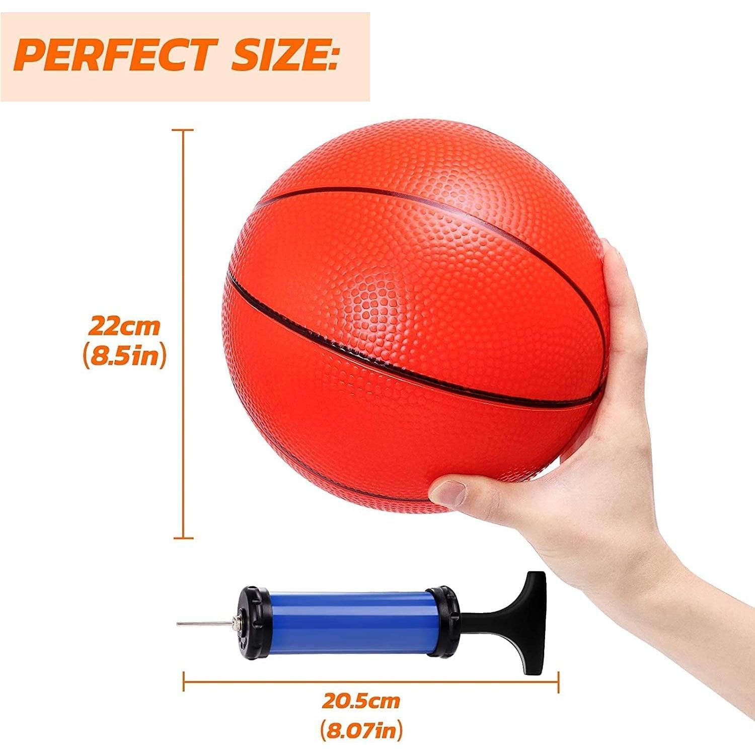 Mini Balones de Baloncesto TNELTUEB 21.6 cm Paquete de 3