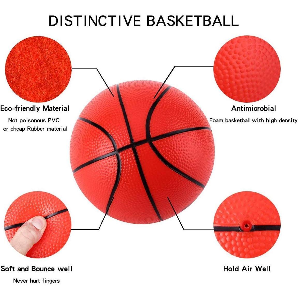 Mini Balones de Baloncesto TNELTUEB 21.6 cm Paquete de 3