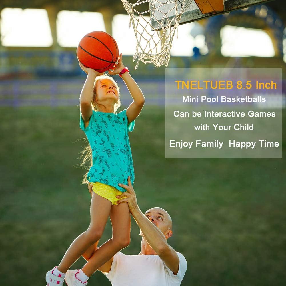 Mini Balones de Baloncesto TNELTUEB 21.6 cm Paquete de 3