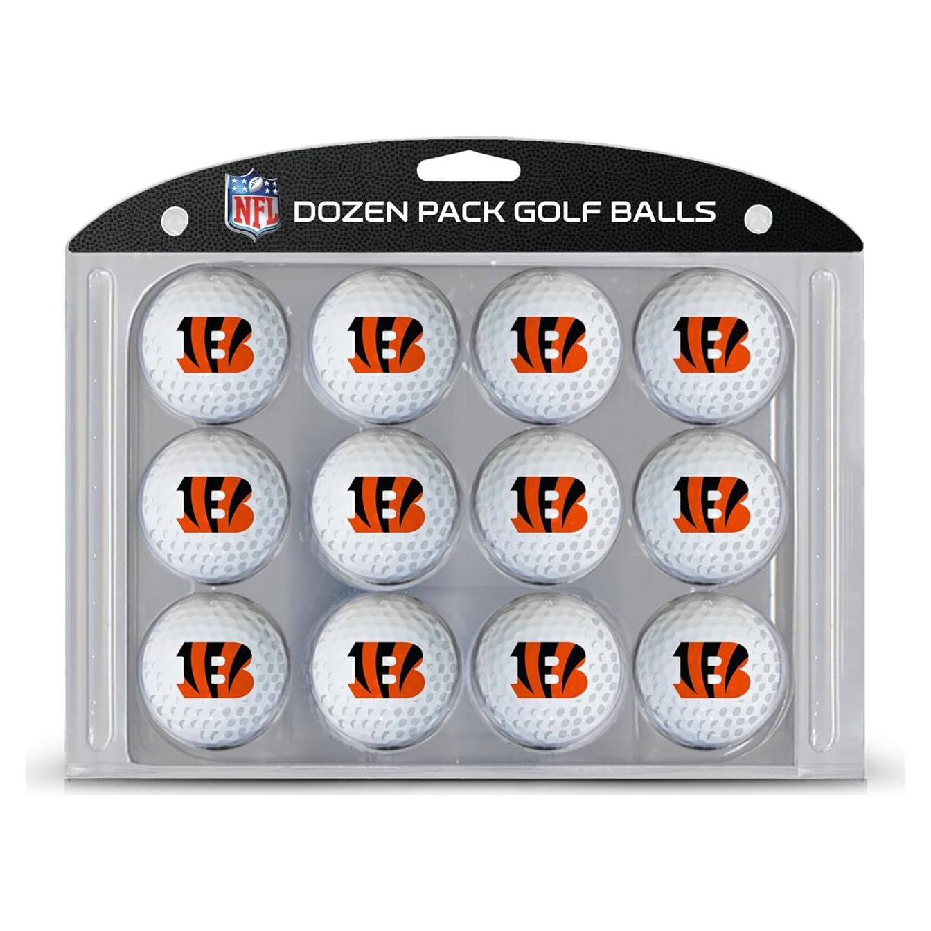 Bolas de Golf Reguladoras Team Golf Bengals - Paquete de 12