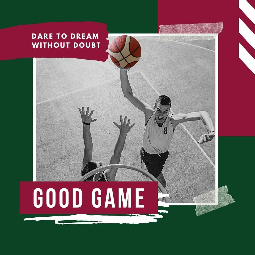 Balón de Baloncesto BMP Tamaño 7 - Cuero PU 29.5" (75cm)