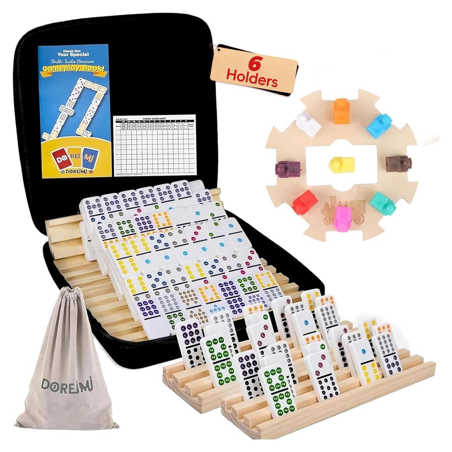 Juego de Dominó Mexicano Doreimi Doble 12 con 91 Fichas