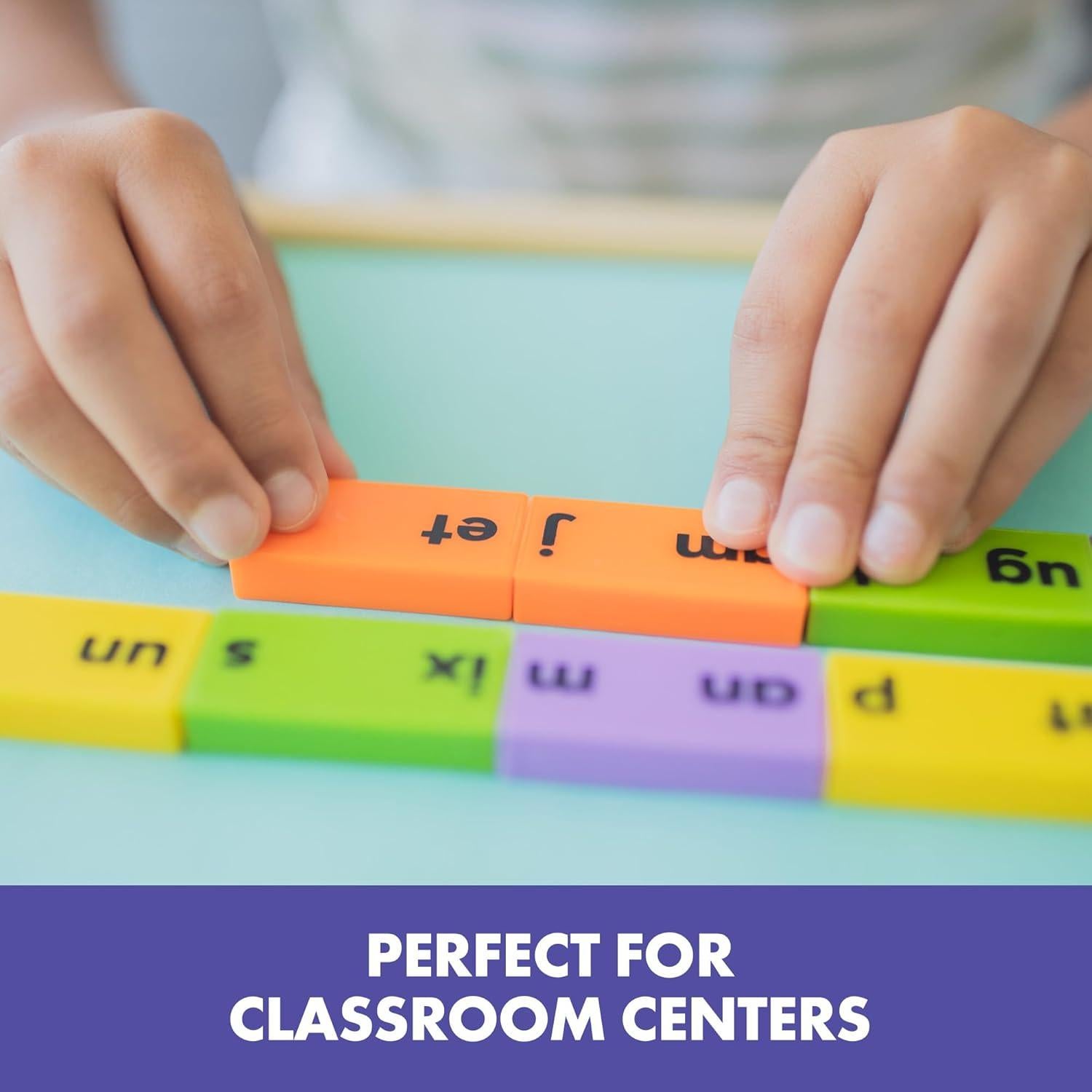 Fichas de Fonética Vocales Cortas Educational Insights - Set 84 Piezas