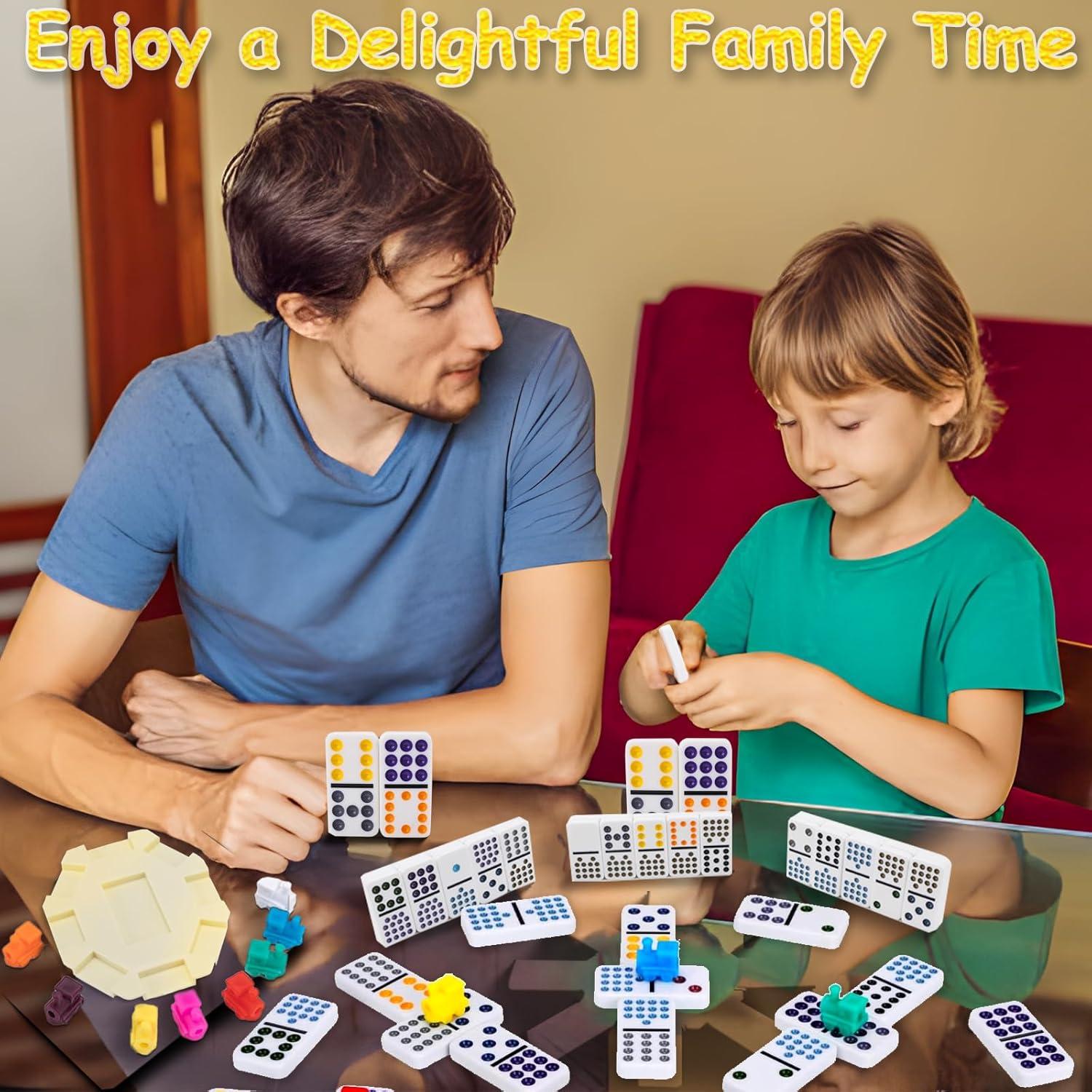 Dominó Mexicano Doreimi Doble 15 Set 136 Fichas con Estuche