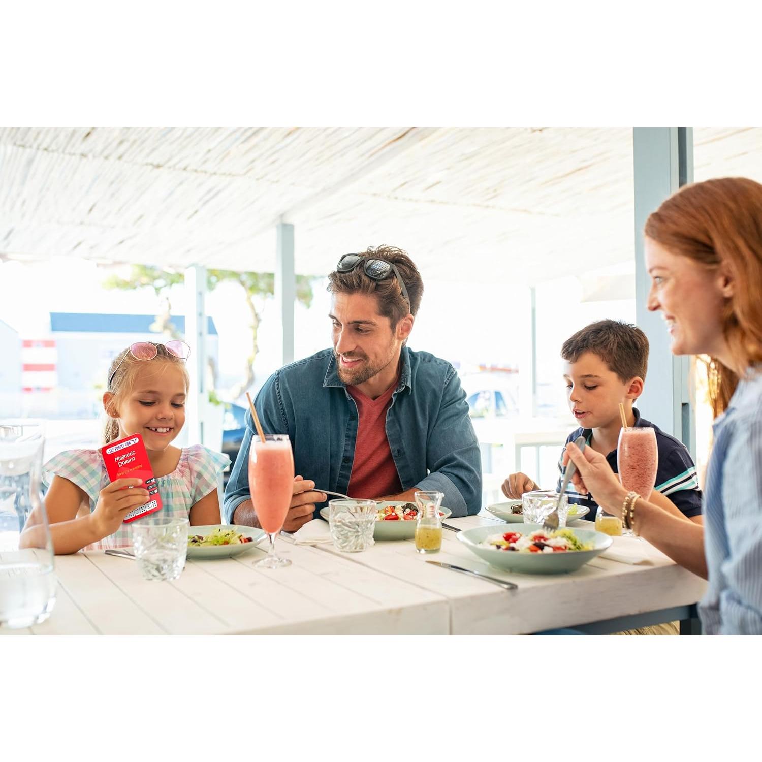 Juego de Dominó Magnético de Viaje Purple Cow - 2-4 Jugadores