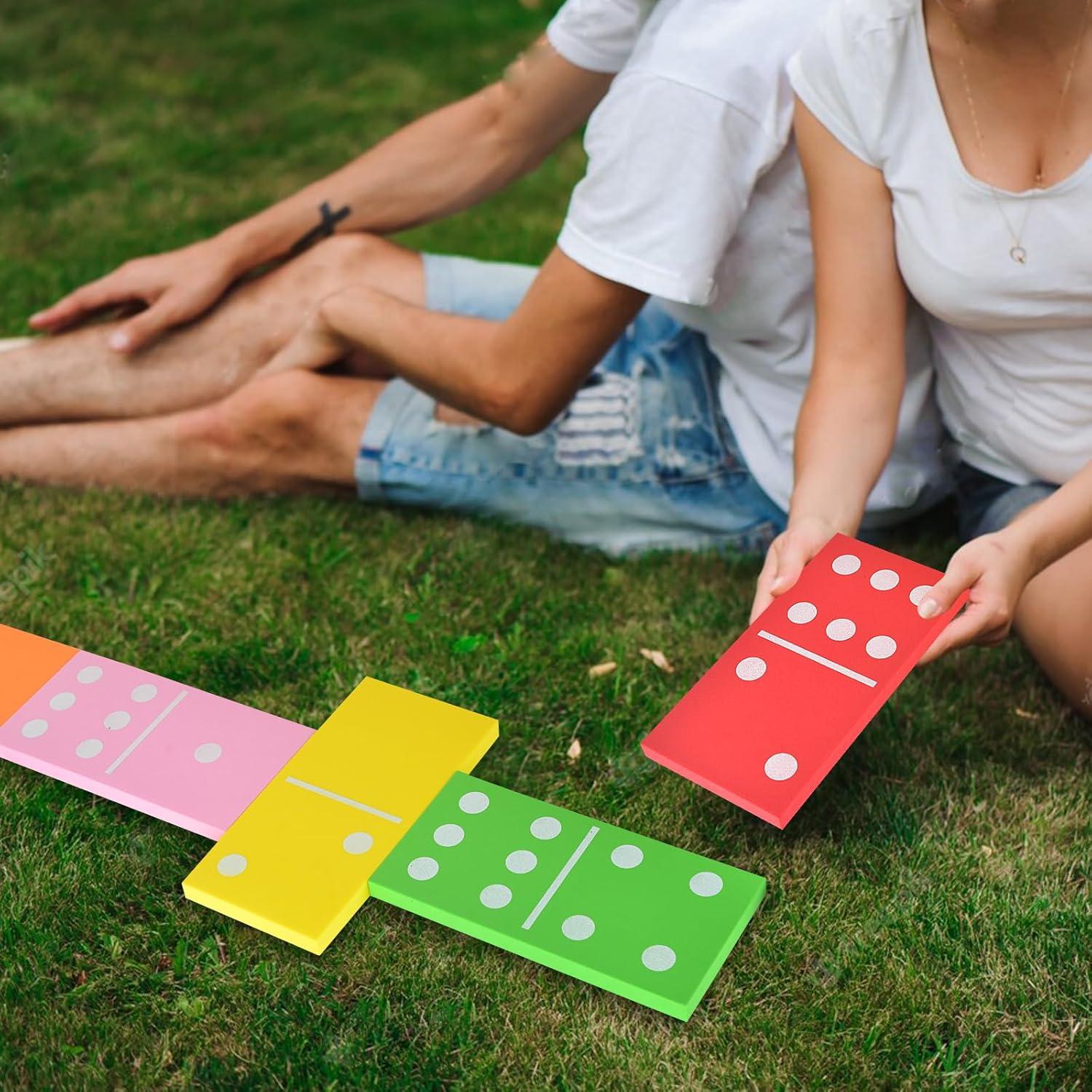Juego de Dominó Gigante de Espuma DLUGOPIS 28 Piezas