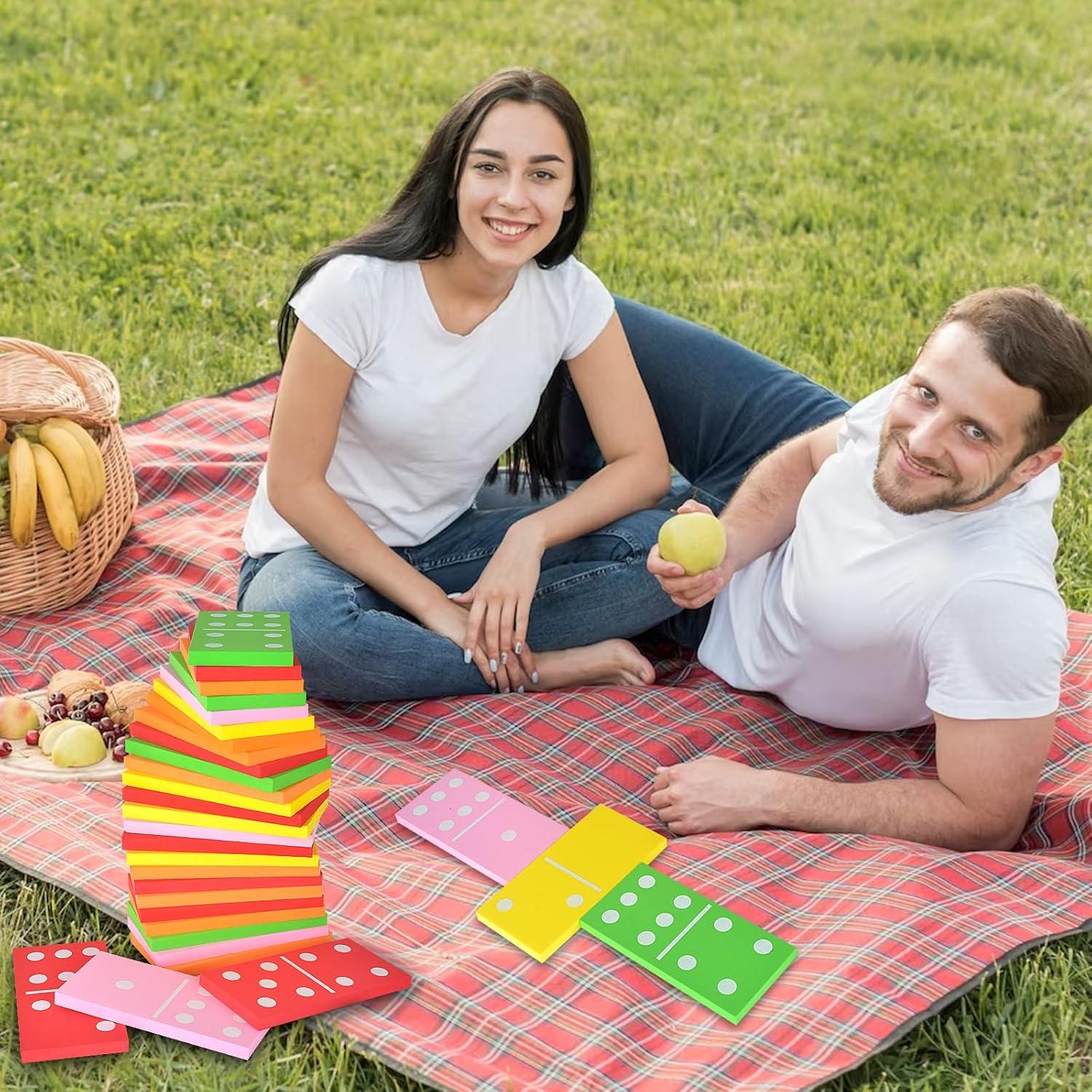 Juego de Dominó Gigante de Espuma DLUGOPIS 28 Piezas