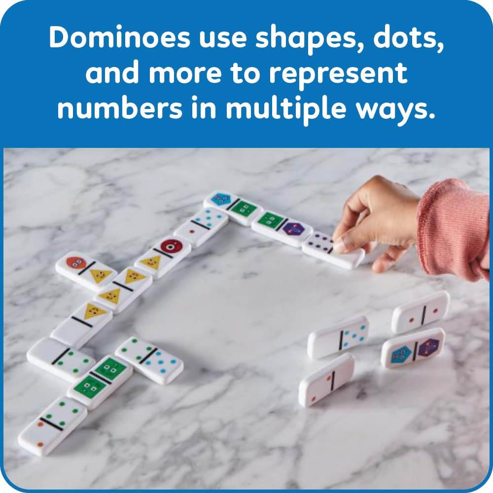 Juego de Dominó Numberblocks hand2mind - 112 Piezas Educativas