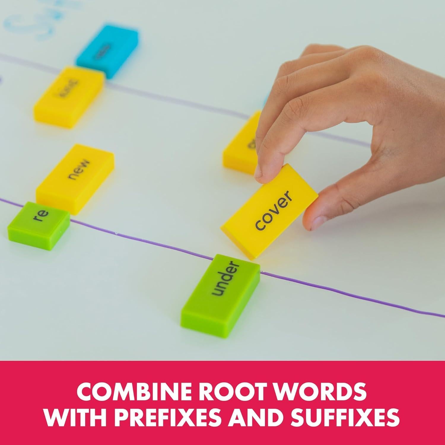 Dominós de Construcción de Palabras Educational Insights - Set 108 Piezas