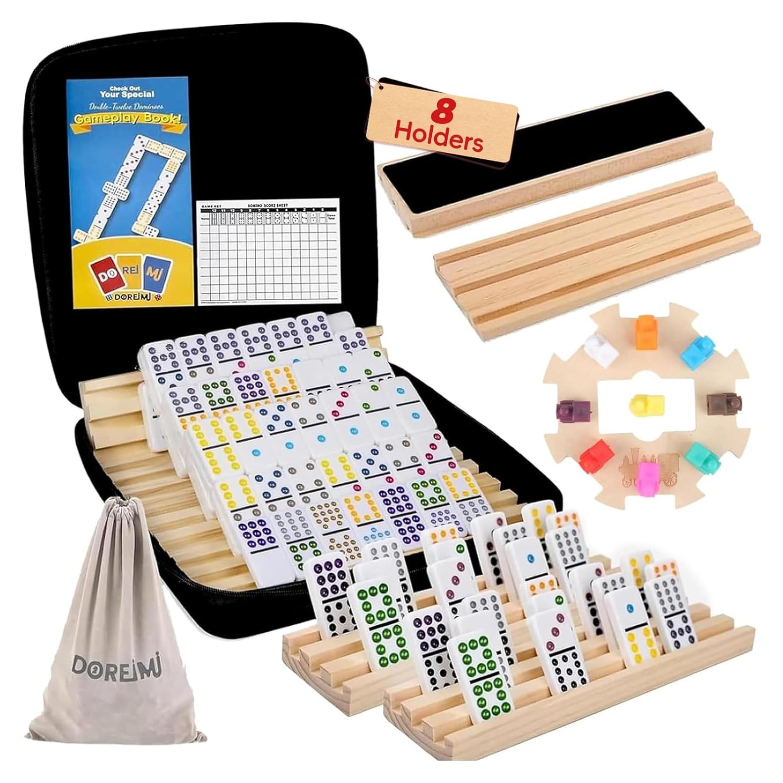 Juego de Dominó Mexicano Doreimi Doble 12 con 91 Fichas