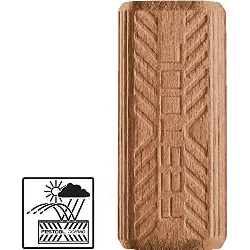 Tenones de Caoba Sipo Festool 494873 para Exterior 10x24x50mm 85-Pack