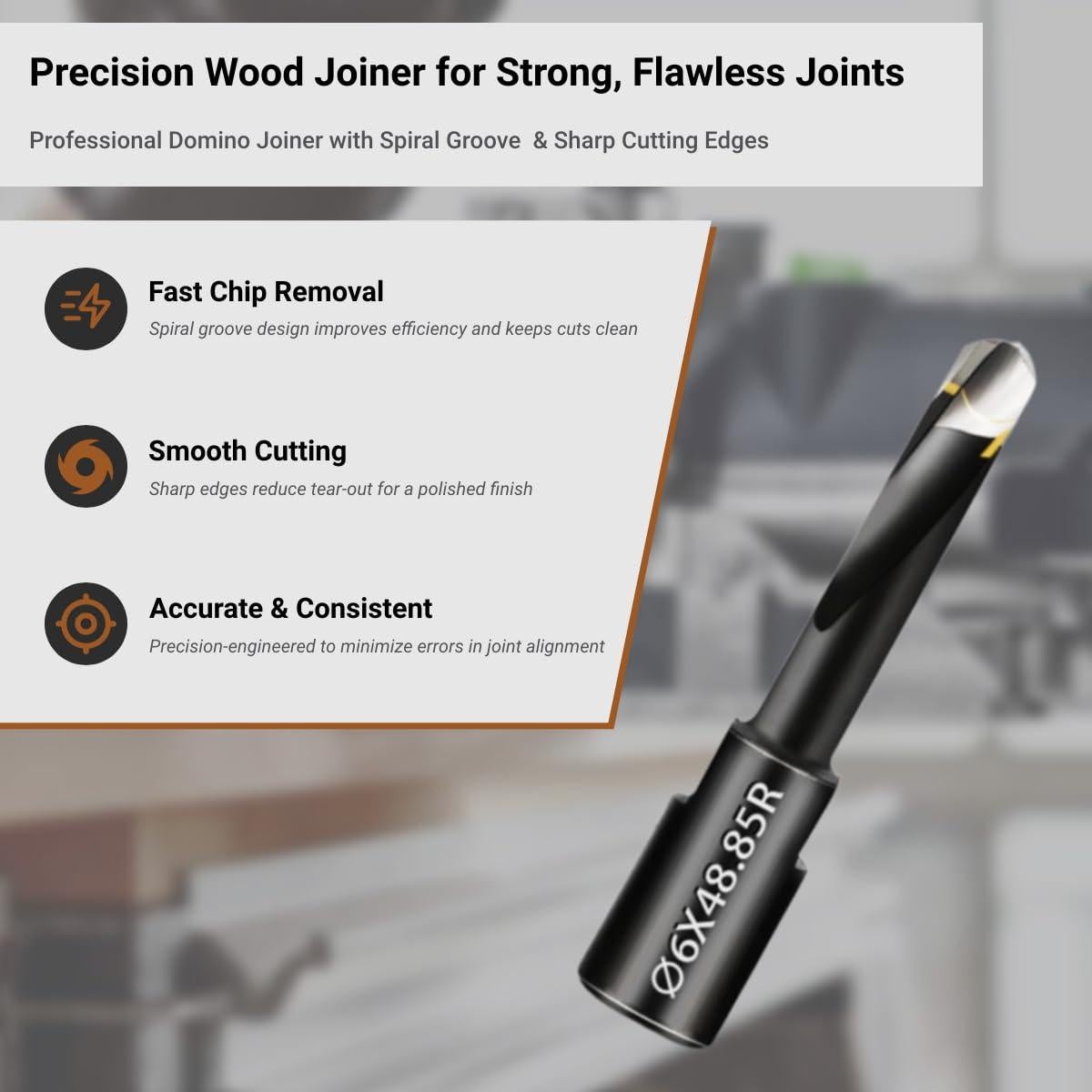 Juego de Brocas de Carburo Sólido Feyzor para Máquina Domino