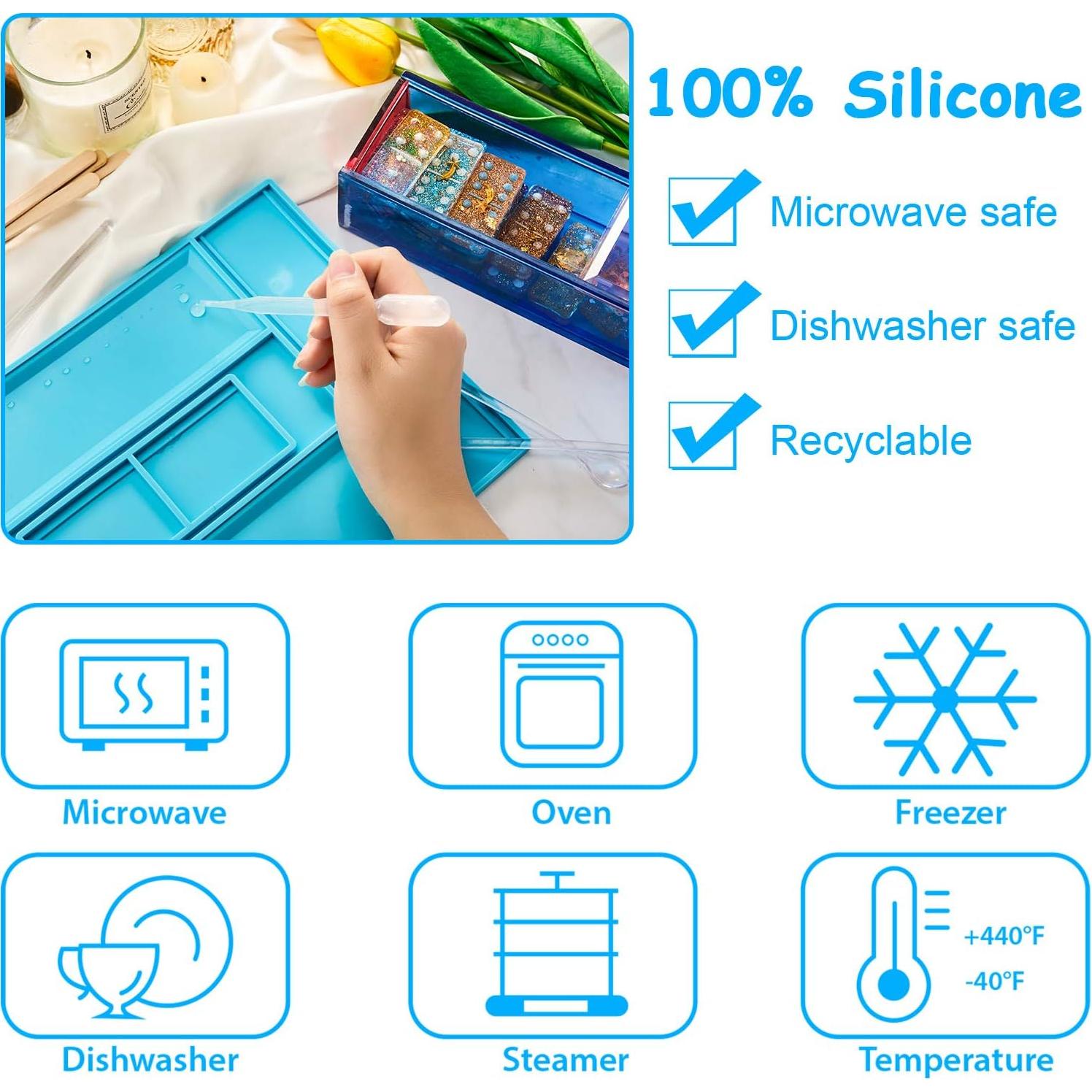 Caja de Almacenamiento de Joyería Patelai - Molde de Silicona DIY