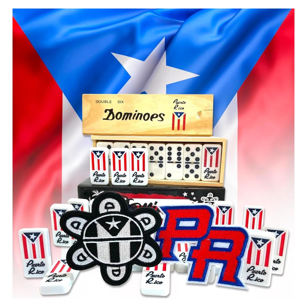 Juego de Dominó Dobles Seis PRK 14 - Puerto Rico - 28 Fichas