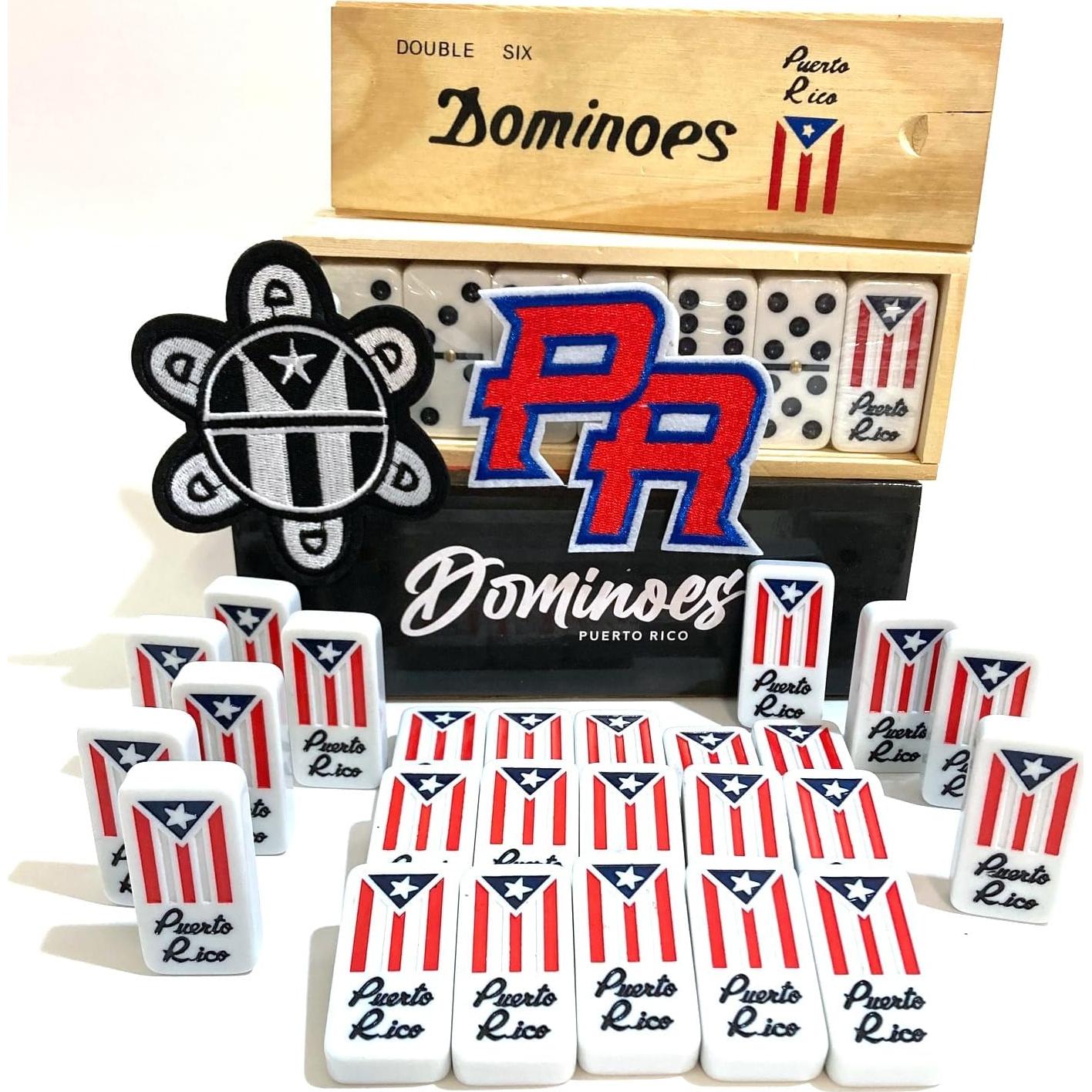 Juego de Dominó Dobles Seis PRK 14 - Puerto Rico - 28 Fichas