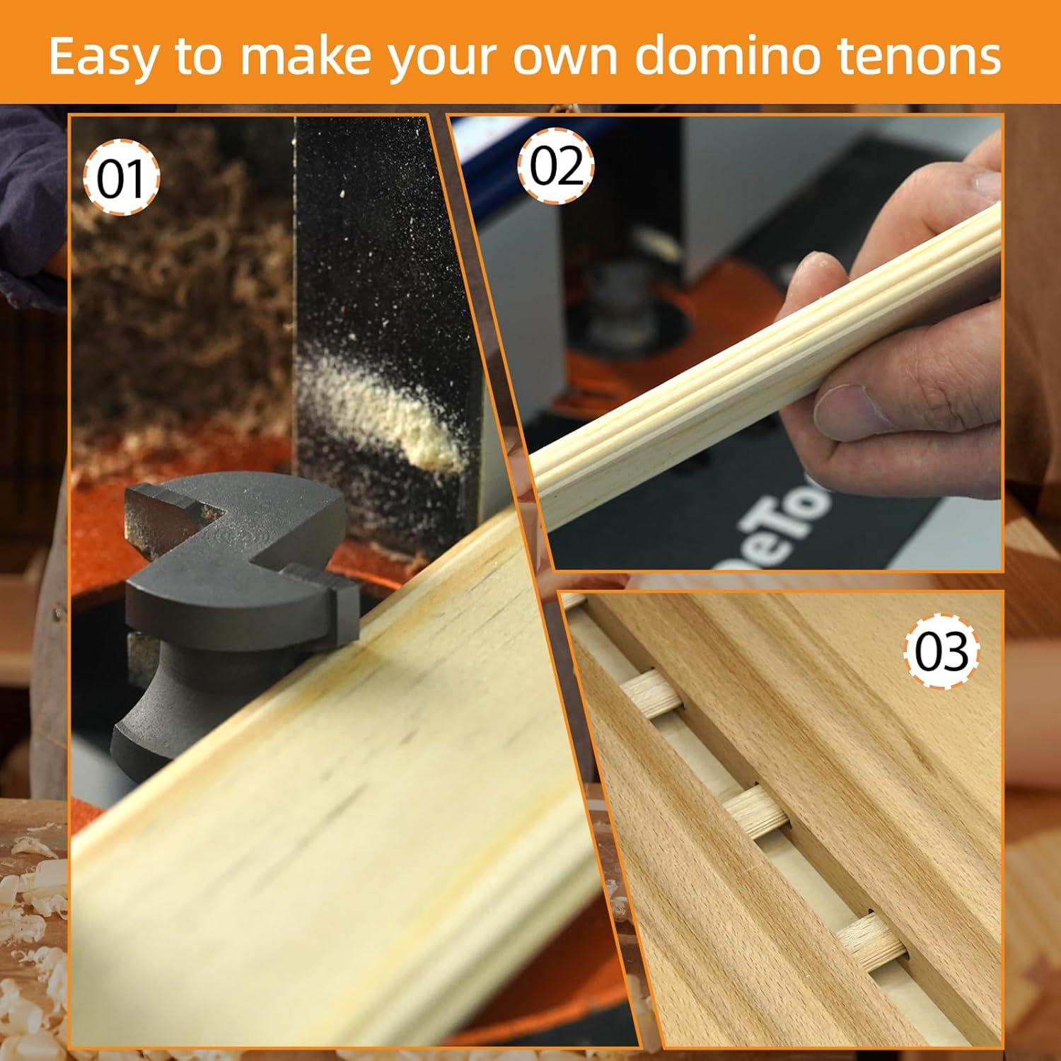 Bit de Router de Tenón Domino 8mm SpeTool para Festool