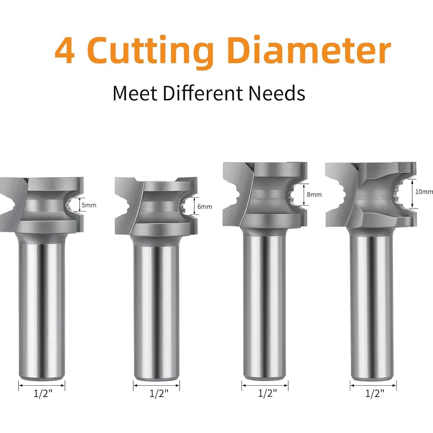 Bit de Router de Tenón Domino 8mm SpeTool para Festool