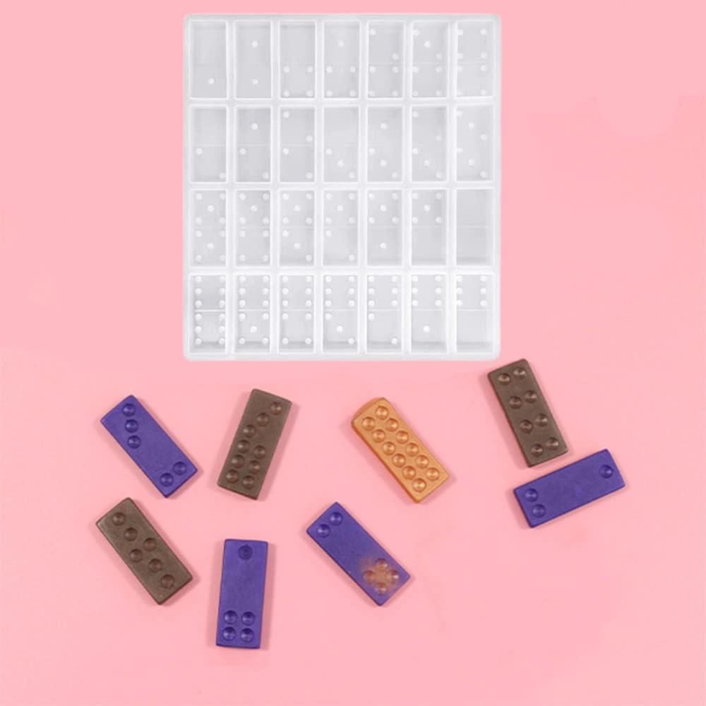 Kit de Moldes de Resina Accfore para Dominó y Caja DIY