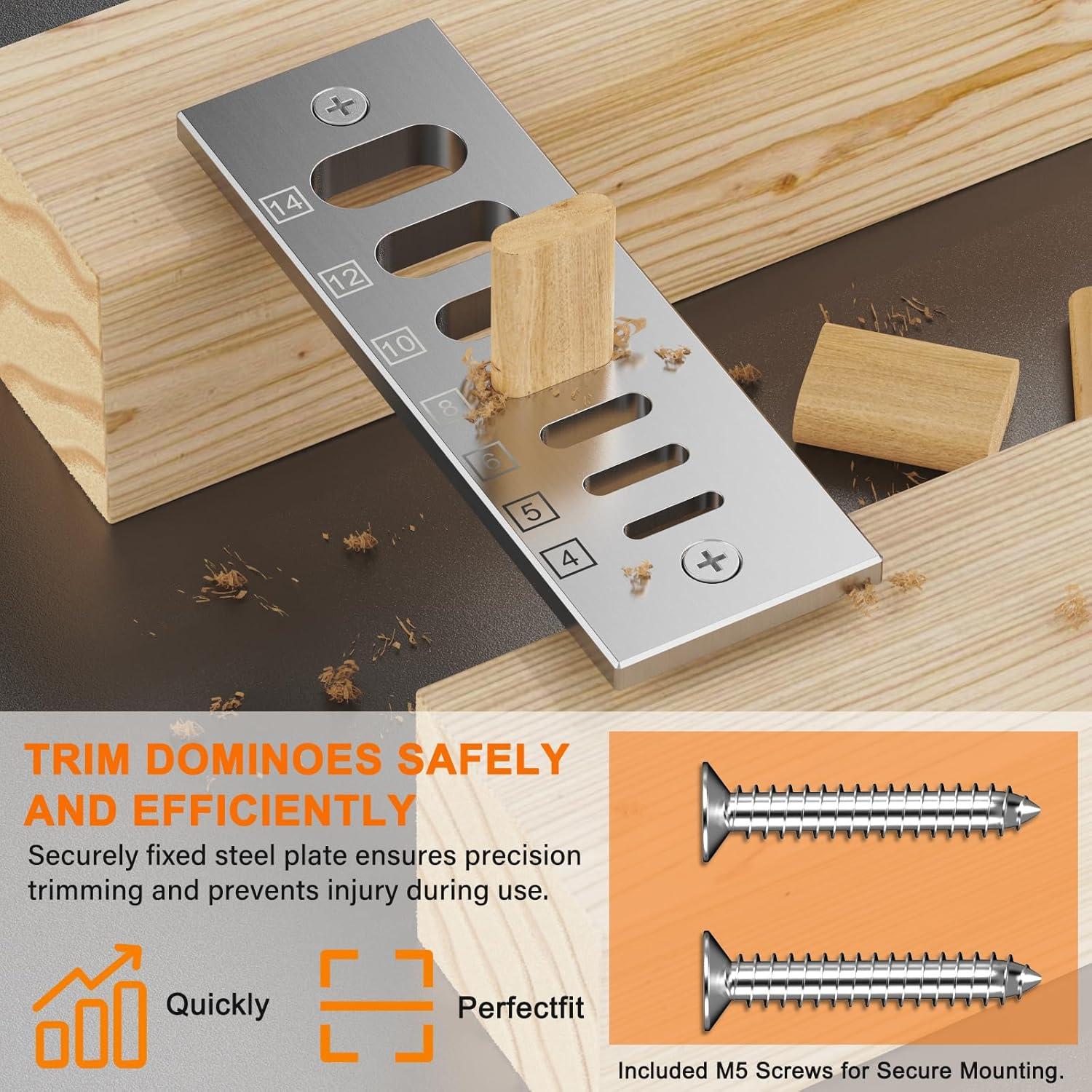 Placa de Recorte Domino DFM, Acero Inoxidable 4mm-14mm