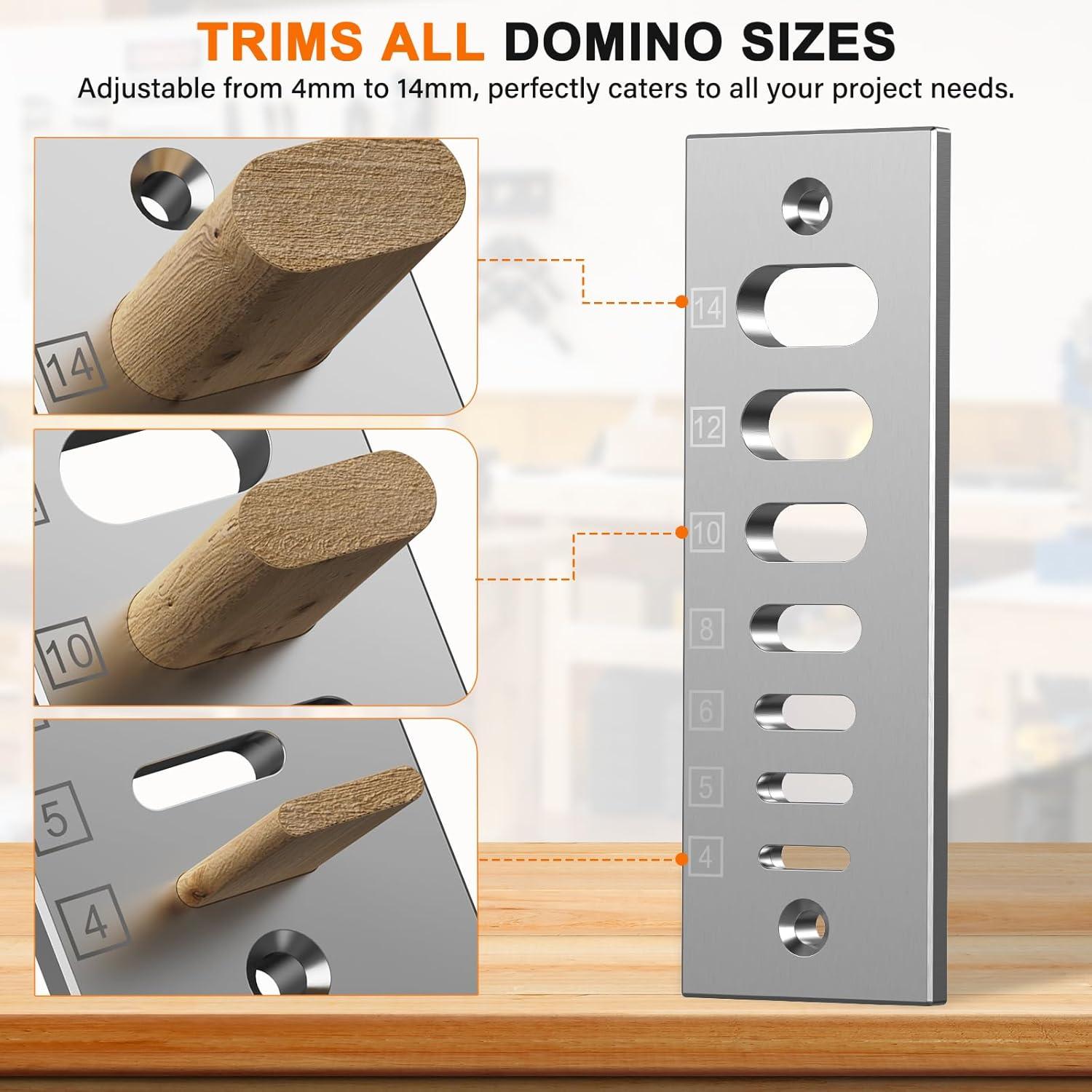 Placa de Recorte Domino DFM, Acero Inoxidable 4mm-14mm