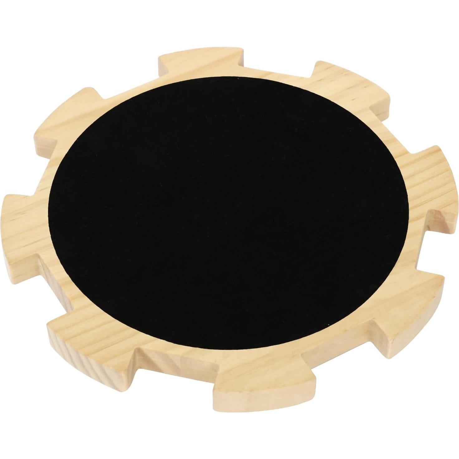 Eje de Madera Exqline para Dominó de Tren Mexicano 16.5 cm