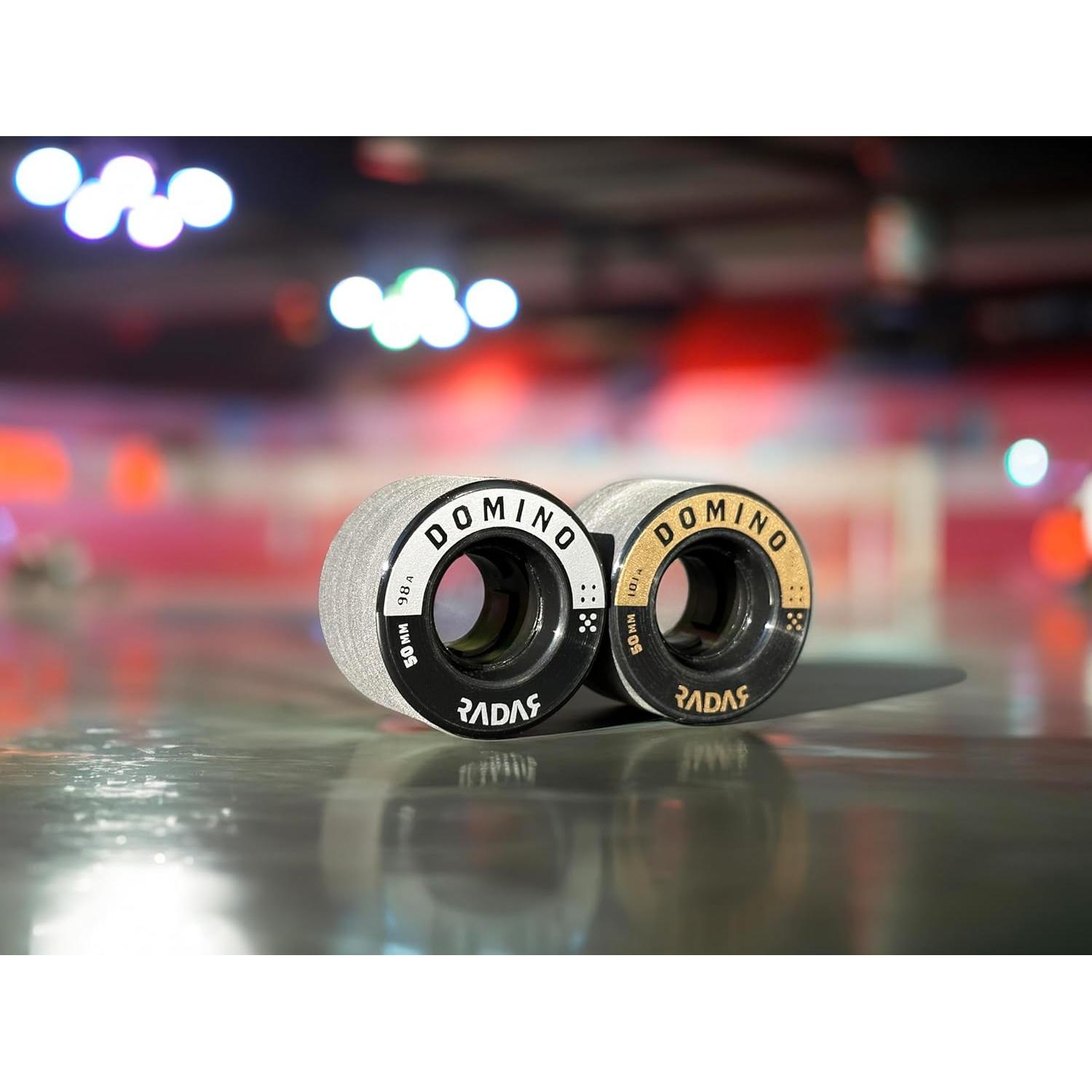 Ruedas de Patinaje Artístico Riedell Radar Domino 50mm 98A
