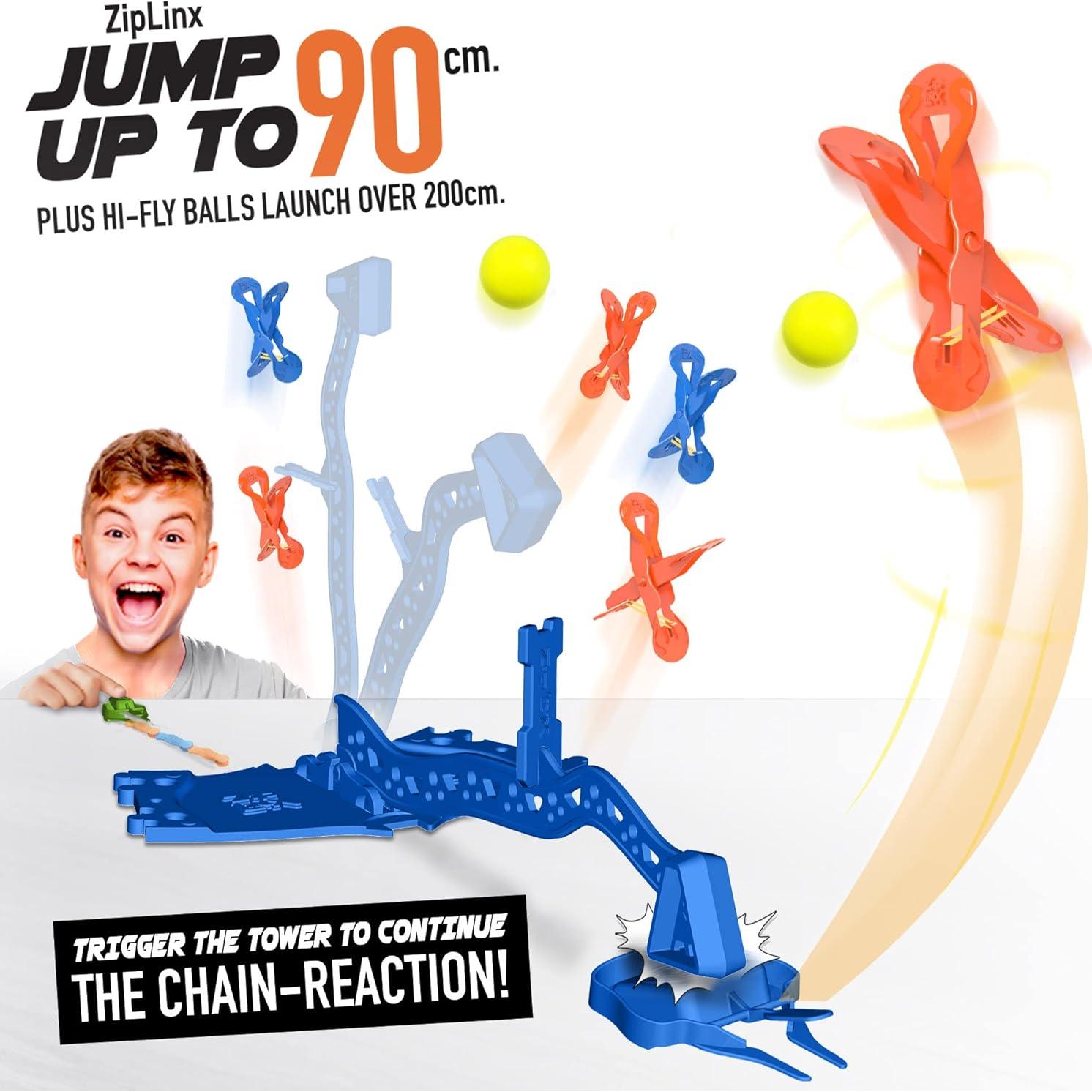 Conjunto de Torre de Poder ZipLinx - Reacción en Cadena 90cm
