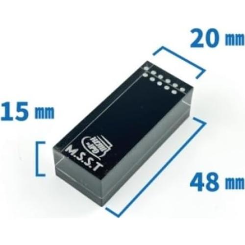 Placa de Lijado Acrílica HEMI Kiwami 48x20 mm para Hobby