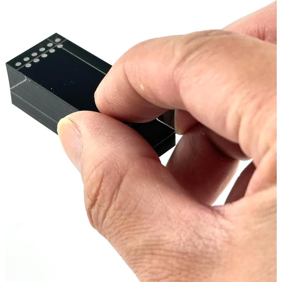 Placa de Lijado Acrílica HEMI Kiwami 48x20 mm para Hobby