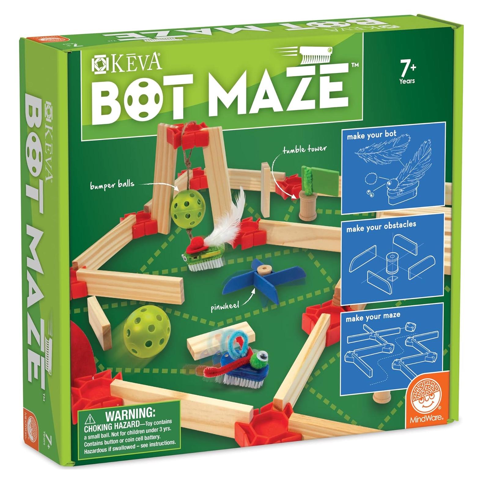 KEVA Maker Bot Maze MindWare - Juguete de Construcción 0.45 kg